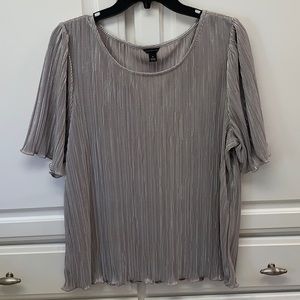 Silver grey Ann Taylor Blouse
